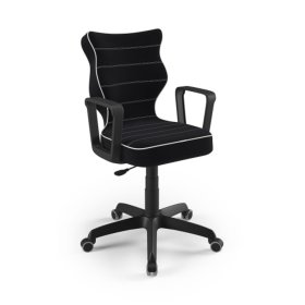 Irodai szék 159-188 cm magasságra állítható - fekete, ENTELO
