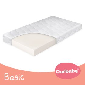 Basic habszivacs matrac - 200x90 cm, Ourbaby®