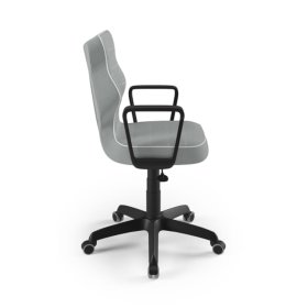 159-188 cm magasságra állított irodai szék - szürke, ENTELO