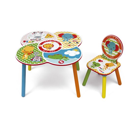 Childrens asztal  széklet Fisher Price