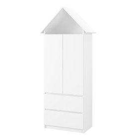 Sofie házikó alakú szekrény - fehér