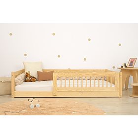 Alacsony Montessori Ourbaby Plus gyerekágy - természetes, Ourbaby®