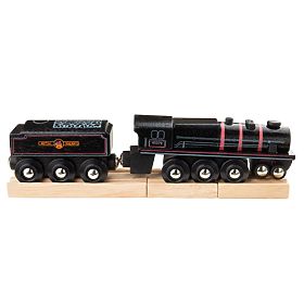 Bigjigs Rail A Black 5 motoros mozdony fából készült másolata, Bigjigs Rail