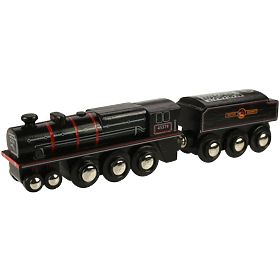 Bigjigs Rail A Black 5 motoros mozdony fából készült másolata, Bigjigs Rail