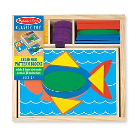 Fa puzzle - mozaik - színek és formák, Melissa & Doug