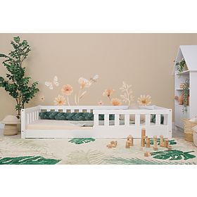 Montessori Meadow alacsony gyerekágy - fehér, Ourbaby®