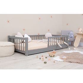 Montessori Ourbaby gyerek alacsony ágy - szürke, Ourbaby®