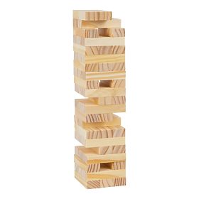 Kisláb Természetes fa Jenga játék, small foot