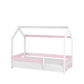 Sofie házikó ágy 160x80 cm - rózsaszín
