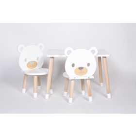 Asztal és székek szett - Medve