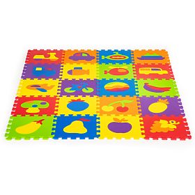 Színes oktatási pad - hab puzzle, EcoToys